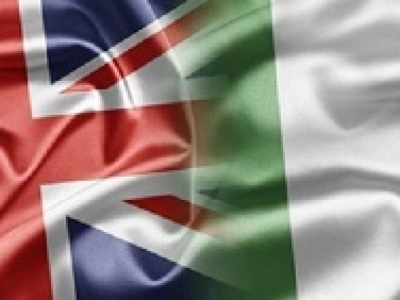 La différence commerciale entre le Royaume-Uni et l'Irlande